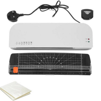 Laminator Machine Hot&cold Mode A4 A5 A6 With 330 Pouches For Office School Uk from B&Q