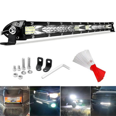 Led Work Light Bar Flood Spot Lights Driving Lamp Offroad Car Truck Atv Suv 12V from B&Q