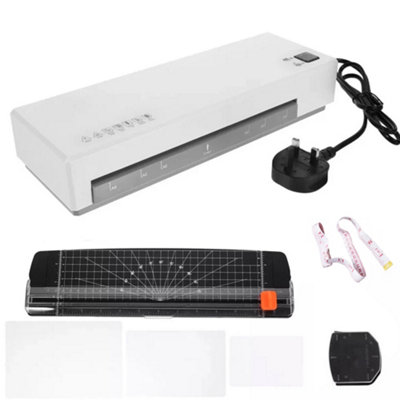 A4 Laminator Machine Hot And Cold Mode A4 A5 A6 With 300 Laminating Pouches Uk from B&Q