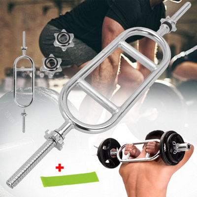 Fitness Spinlock Grip Weight Lifting Bar Triceps Bar Bicep Hammer Curl Dumbbells from B&Q