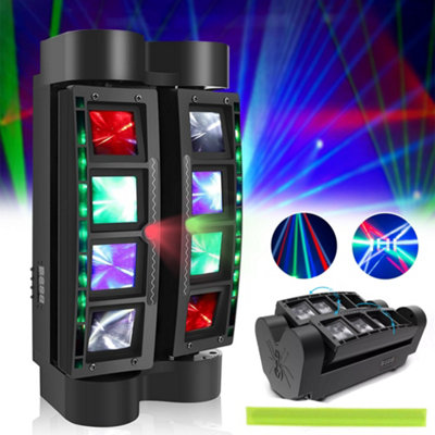 Led Spider Moving Head Beam Stage Laser Lighting Disco Dj Lights 200W from B&Q