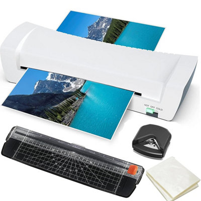 4 In 1 A4 Thermal Laminator Machine With 330 Pouches For School from B&Q