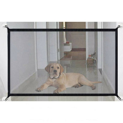 Retractable Pet Dog Gate Safety Guard Isolation Babys Toddler Stair Gate Isolate from B&Q