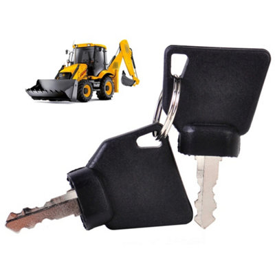 6Pcs For Jcb 3Cx Ignition Key For Switch Starter Jcb Parts Digger Plant Keys Uk from B&Q