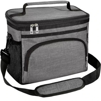 Thermal Insulated Lunch Bag Cool Bag Picnic Adult Kids Food Storage Lunch Box Uk