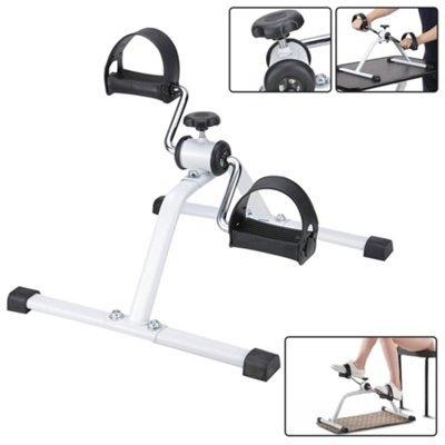 Portable Mini Pedal Exercise Bike Leg Foot Resistance Cycle Pedal Exerciser Uk from B&Q