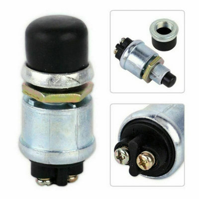 12V 60Amps Waterproof Car Boat Momentary Ignition Push Button Starter Switch from B&Q