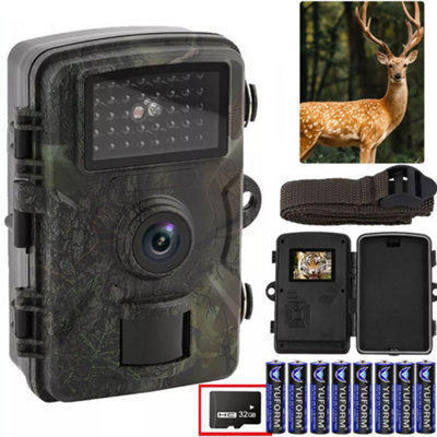 32Gb Wildlife Trail Camera 1080P Game from B&Q