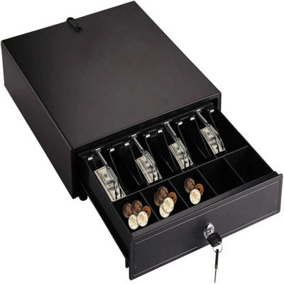 Cash Register Till Drawer Money 4 Bills 5 Coins from B&Q
