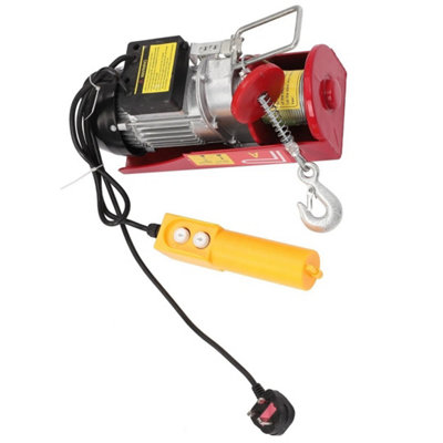 Electric Winch Scaffold Hoist Winch Crane Workshop from B&Q