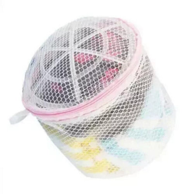 New Bra Wash Laundry Bag Net Mesh Sock Washing Machine Basket Lingerie Underwear from B&Q