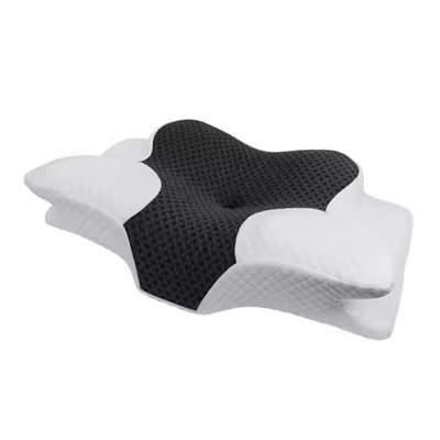 Ergonomic Memory Foam Pillow For Cervical Neck Shoulder Orthopedic Pain Relief from B&Q