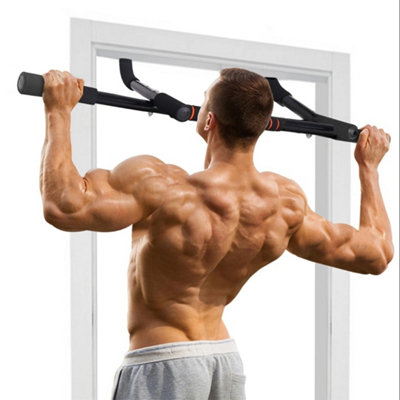 Gym Fitness Bar Chin Up Pull Up Strength Situp Dips Exercise Workout Door Bars from B&Q