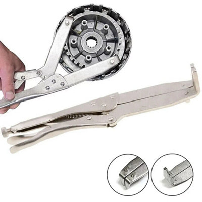 Motorcycle Clutch Hub Basket Holder Flywheel Holding Hand Tool Lockable Clamp Uk from B&Q