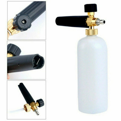 Snow Foam Lance Cannon Soap Bottle Sprayer For Pressure Washer Gun Jet Car Wash from B&Q