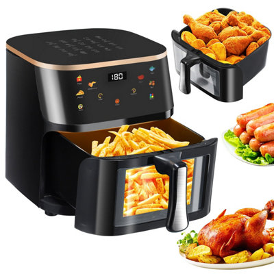 9L Large Air Fryer 1400W Low Fat Oil Free Healthy Oven Frying Kitchen Cooker Uk from B&Q