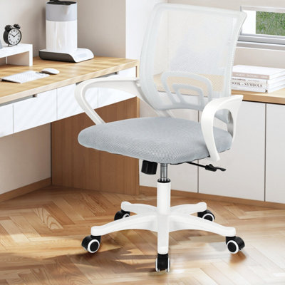 Ergonomic Mesh Home Office Chair Computer Desk Chair Swivel Adjustable Height from B&Q