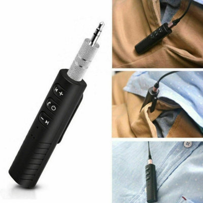 B&Q Wireless Bluetooth V4.1 Car Audio Receiver Adaptor Transmitter For Car Aux Port