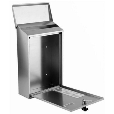 Outdoor Wall Mounted Mailbox Lockable from B&Q