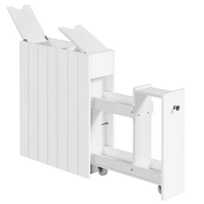 Bathroom Storage Cabinet Slim Freestanding from B&Q