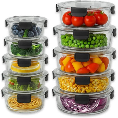  - Glass Food Storage Containers With Lids