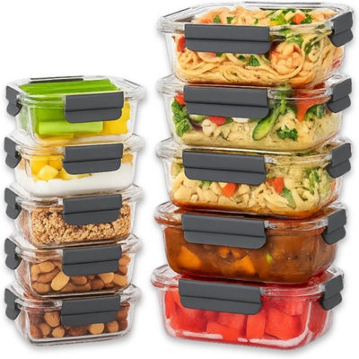  - Glass Food Storage Containers With Lids