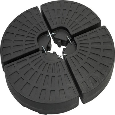  - 4 Piece Circle Cantilever Parasol Base Weights