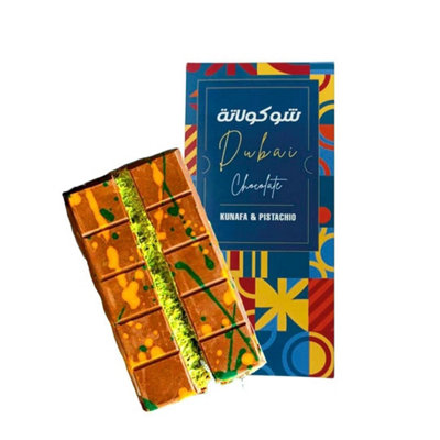 Viral Dubai Kunafa Pistachio Chocolate from B&Q