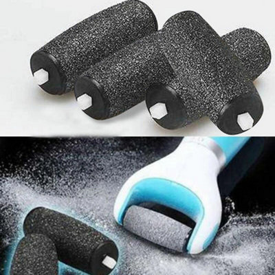 4X Hard Skin Remover Coarse Replacement Rollers Heads For Scholl Velvet Smooth from B&Q