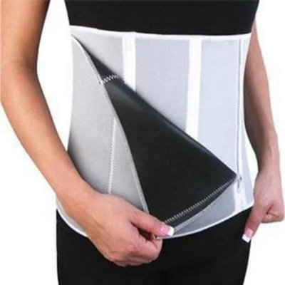 Neoprene Fat Cellulite Burner Sauna Slimming Waist Belt For Sweat Exercise Gym from B&Q