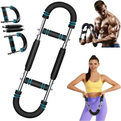Shaker Twister Arm Trainer Workout Equipment Adjustable Chest Expander Exerciser from B&Q