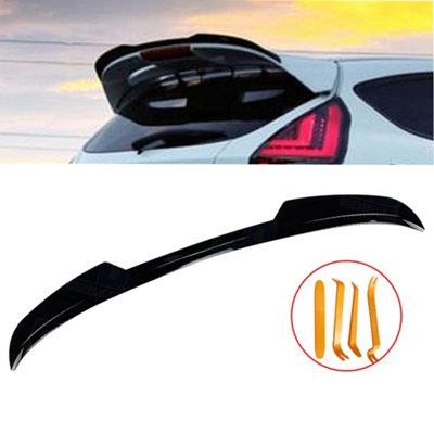  - For Ford Fiesta Rear Spoiler Extension Lip Wing Mk7-7.5 St Zetec S St Line 08-17