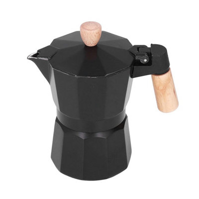 Italian Espresso Stove Top Moka Percolator Pot Coffee Maker 6 Cups Tol from B&Q