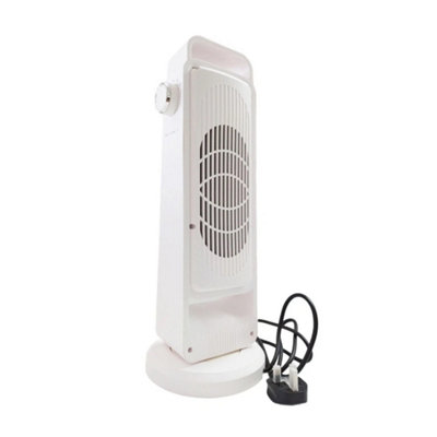 2000W Oscillating Electric Tower Fan Heater from B&Q