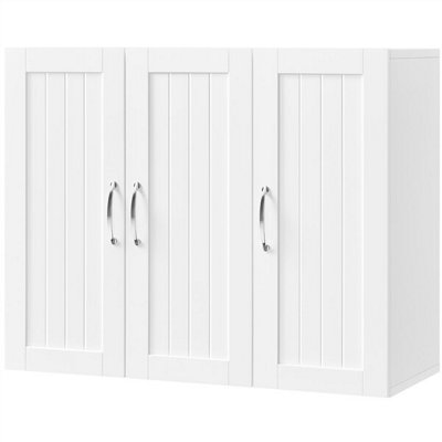 Kitchen Cupboard Cabinet 3 Doors Kitchen Wall Cabinet With Adjustable Shelf from B&Q