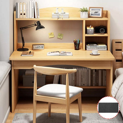 Computer Desk Study Table Writing Shelves Home Office Wooden Workstation Laptop from B&Q