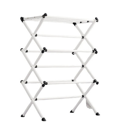 Folding Clothes Airer Dryer Laundry Horse Drying Rack from B&Q