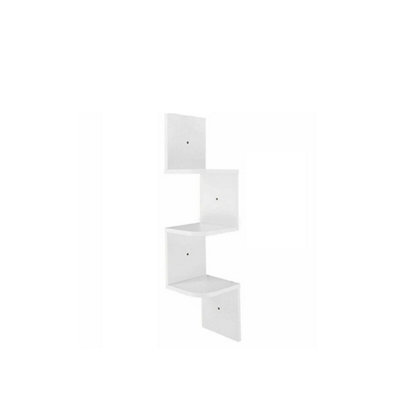 3 Tier Floating Wall Shelves Corner Shelf Storage from B&Q