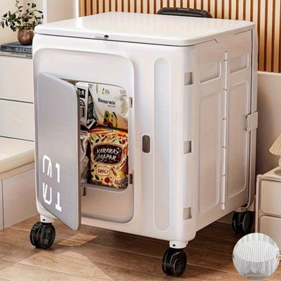  - Collapsible Wagon Table Folding Cart With Wheels