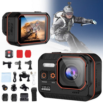 4K Wifi Anti-Shake Action Camera Waterproof Sport Hd Gopro from B&Q