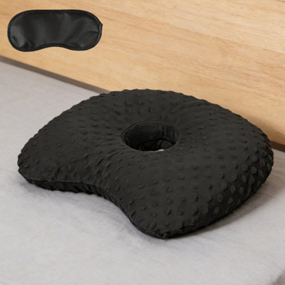 Side Sleeper Pillow With Ear Pain Relief And Piercing Protection from B&Q