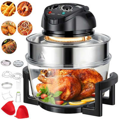 17L Halogen Convection 1500W Electric Cooker Oven Air Fryer from B&Q