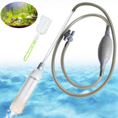  - Fish Tank Water Changer Siphon Pump Gravel Cleaner Vacuum Filter