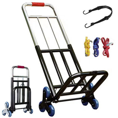 - Heavy-Duty Folding HandcartStair-Climb Wheels  For Moving Furniture