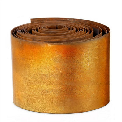 5M Flexible Metal Garden Border Lawn Edging from B&Q
