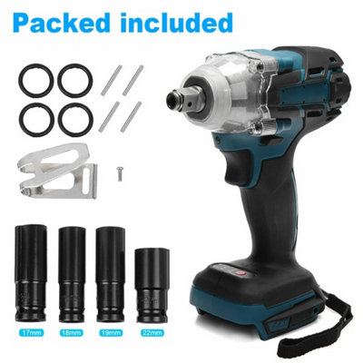 Brushless Impact Wrench Driver Rattle from B&Q