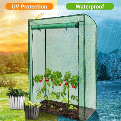 Tomato Greenhouse Reinforced Frame & Cover Outdoor Garden Plant Grow Green House from B&Q