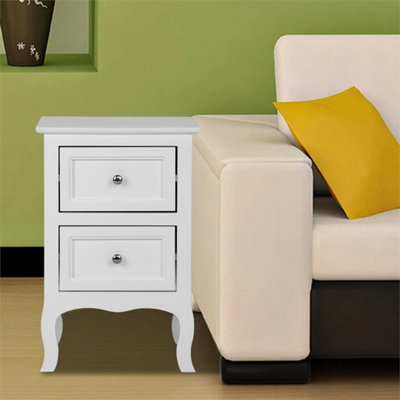 Wooden Bedside Cabinet Table Nitghtstands Storage Drawer Cupboard from B&Q