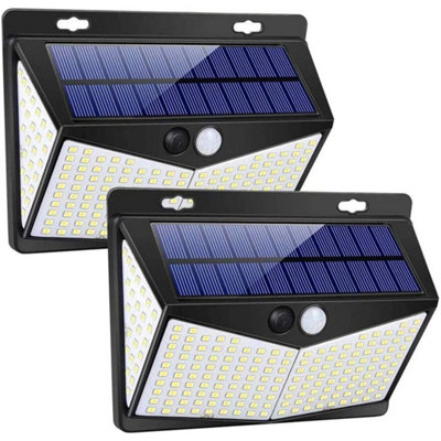  - 2 Pack Solar Powered Pir Motion Sensor
