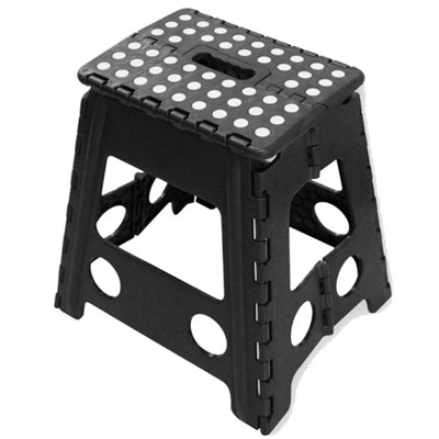 Large 150Kg Folding Step Stool Multi Purpose Heavy Duty Home Kitchen Foldable from B&Q